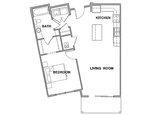 Floor plan Dawson