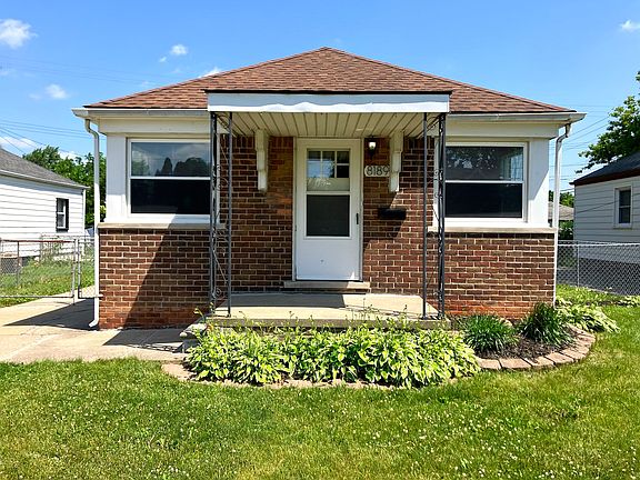 Cute clean & move in ready 2 bed brick ranch home with semi-finished basement, central air, 1.5 car garage.