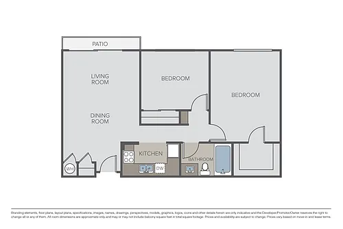 Floor plan Plan 2A