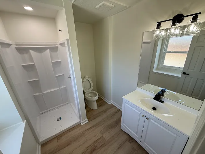 Shared bathroom