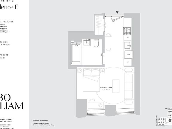2nd image of 130 William St APT 15E