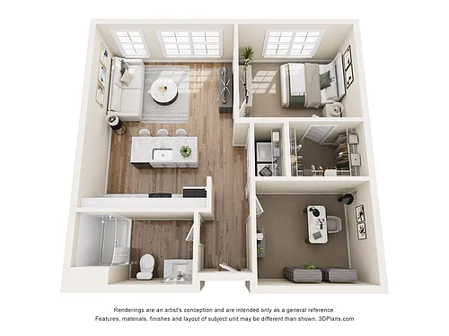 Floor plan Hue