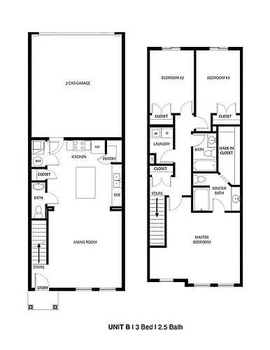 Floor plan Union-Townhome