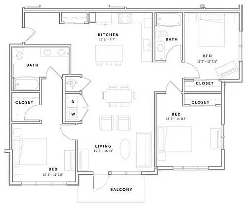Floor plan C3