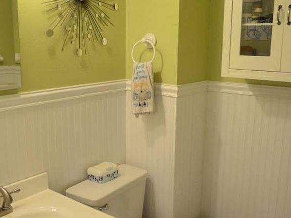 Downstairs half bath.