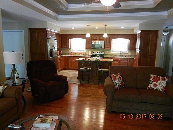 Kitchen and Living Room