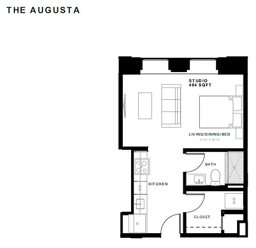 Floor plan The Augusta