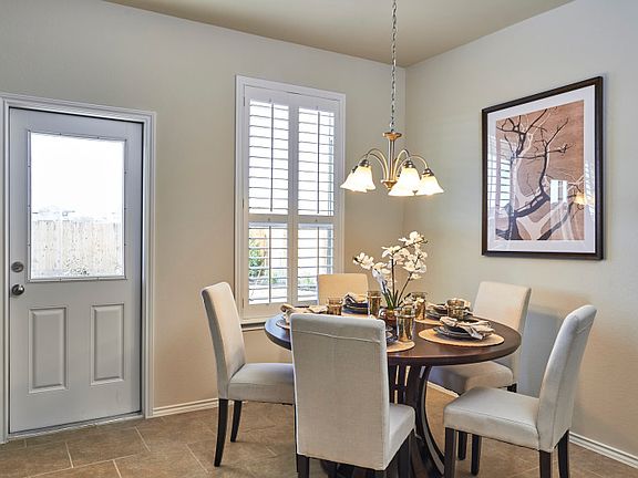 Dining area model representation