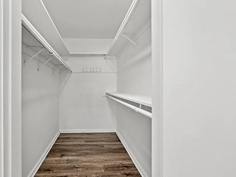 Large-Size Walk-In Closet with Shelving