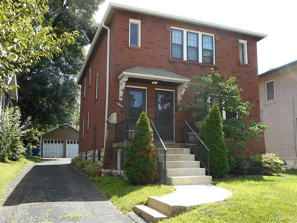 First floor apartment of 2-unit building