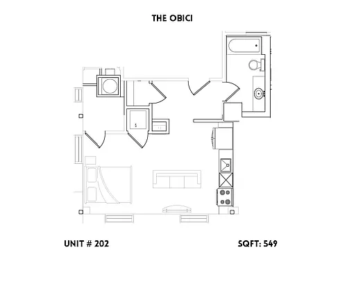Floor plan The Obici