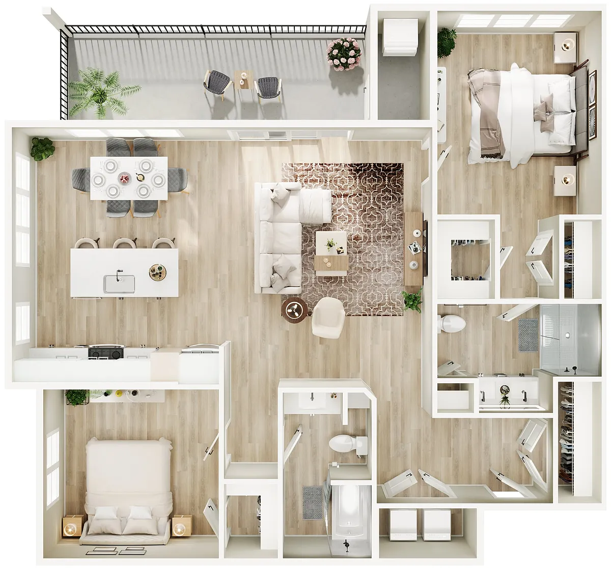 Floor plan B3