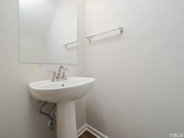 Half bath location on first floor.