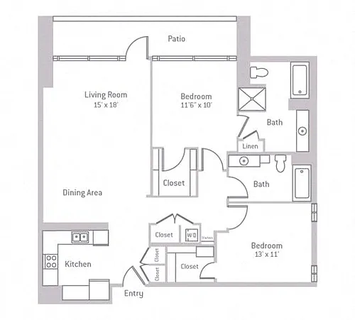 Floor plan 2A
