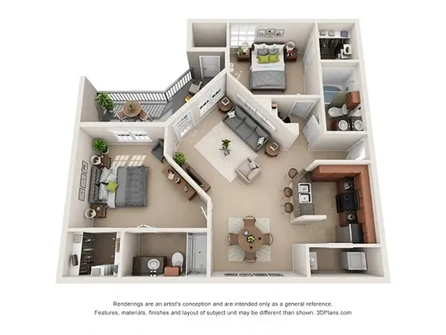 Floor plan Piedmont