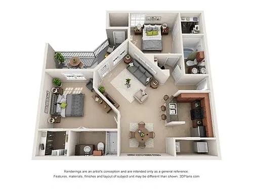 Floor plan Piedmont