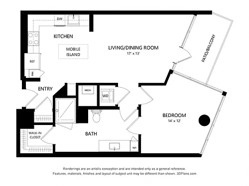 Floor plan TOWER A4