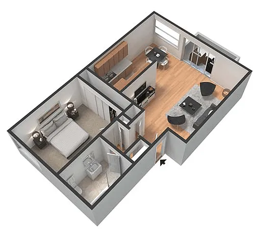 Floor plan Plan A