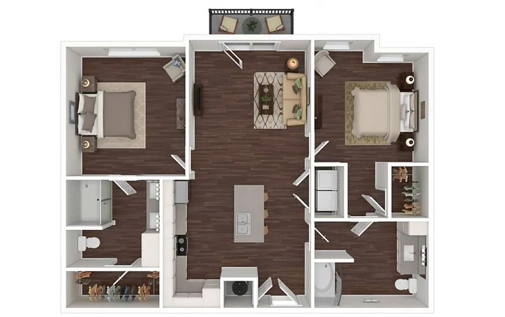 Floor plan Marine North