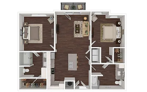 Floor plan Marine North