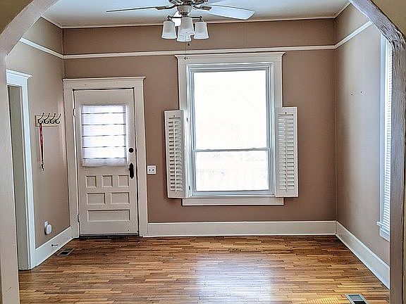 Living area/front door