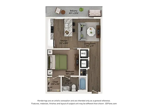 Floor plan AL1