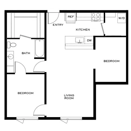 Floor plan A10