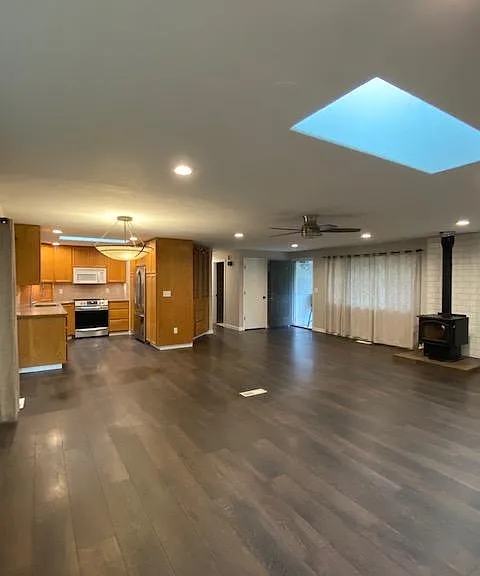 Open concept living area