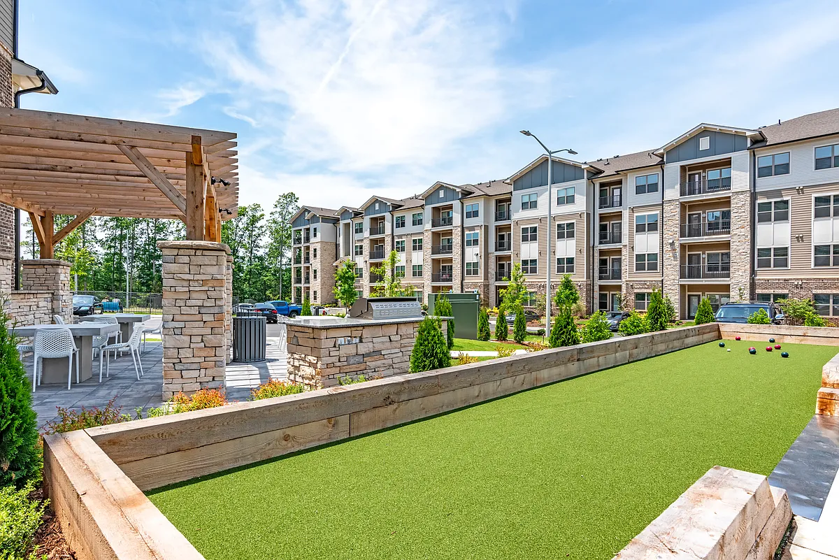 Make yourself at home in our outdoor lounge - Adara Alexander Place
