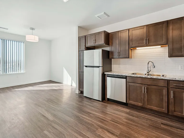 Kitchen and Living Room