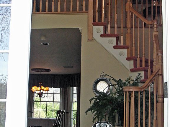 Center Hall Staircase
