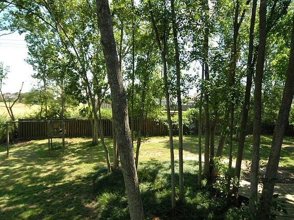 Back yard has ample trees and no back neighbors.