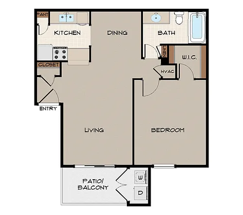 Floor plan The Emory