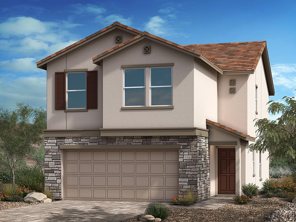 Plan 1768 Elevation B with Optional Stone