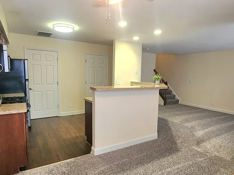 Kitchen and Living Area