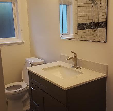Updated bathroom