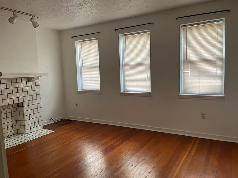 Master Bedroom with Faux Fireplace