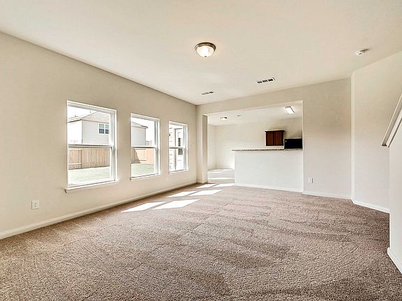 Open Family Room with plenty of natural light