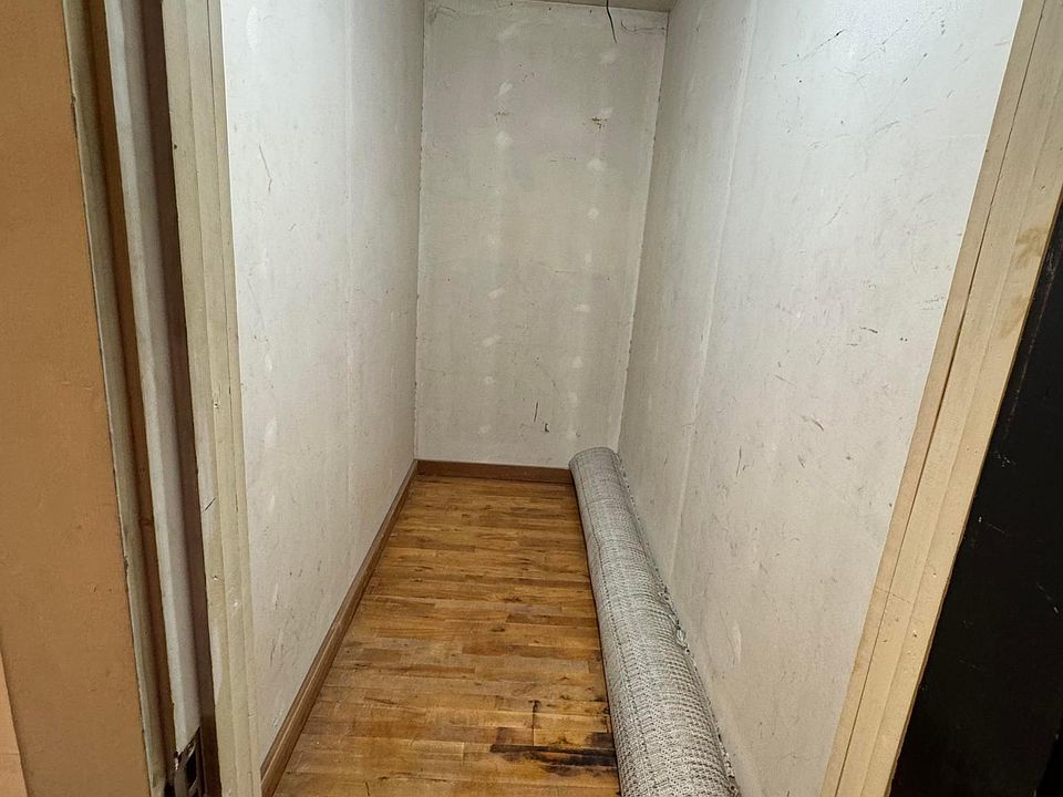 Detached storage closet for tenant to use.
