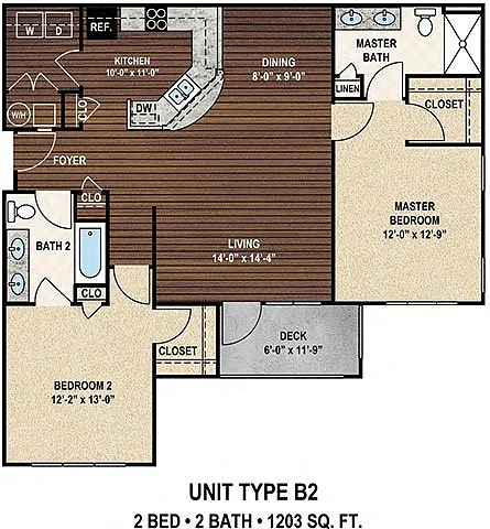 Floor plan B2 The Doolittle