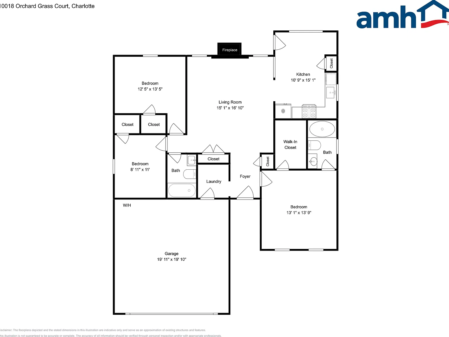 3 bed, 2.0 bath, 1186 sqft, $2,015 — Photo 2