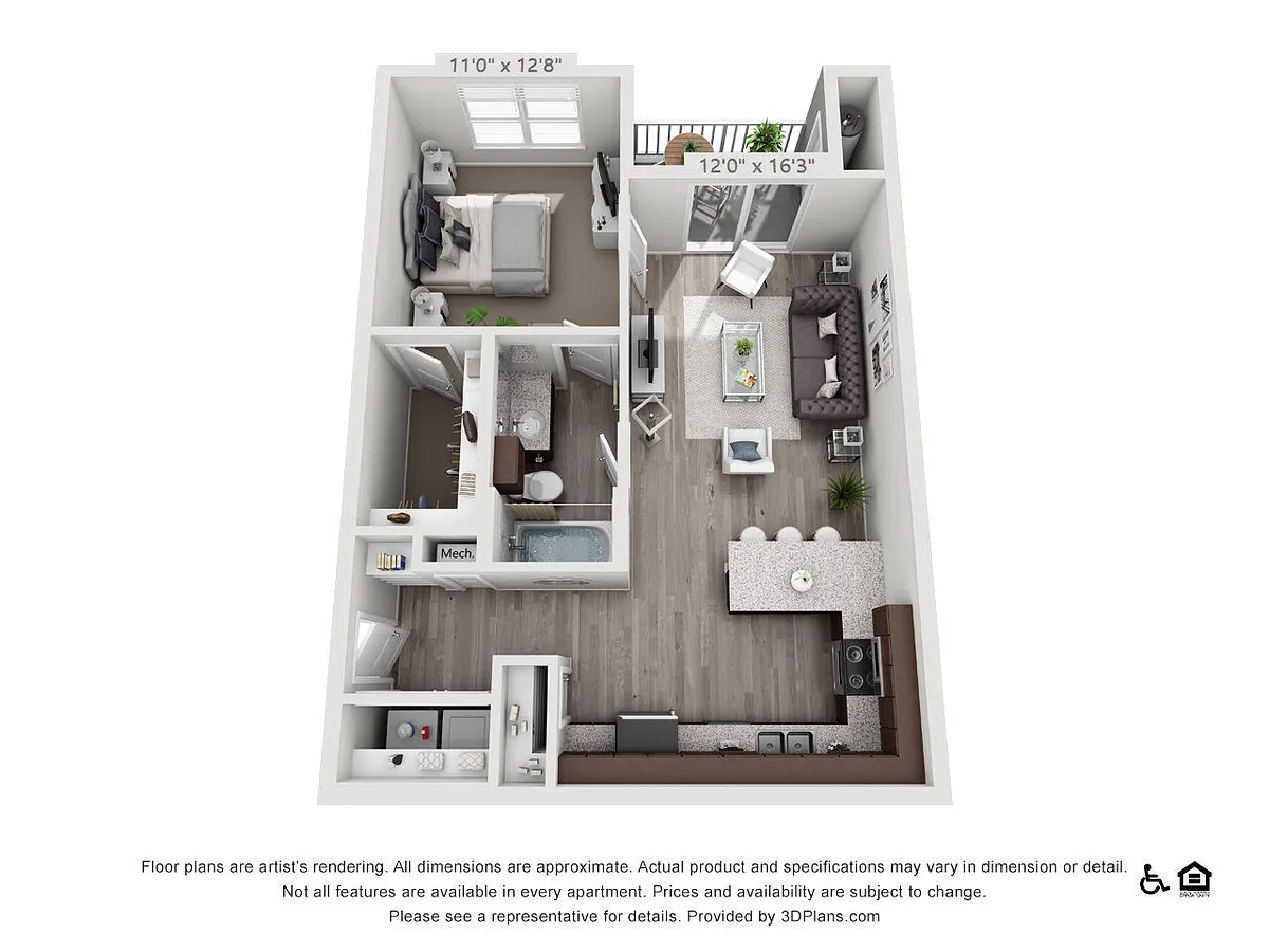 Floor plan A1 - 60
