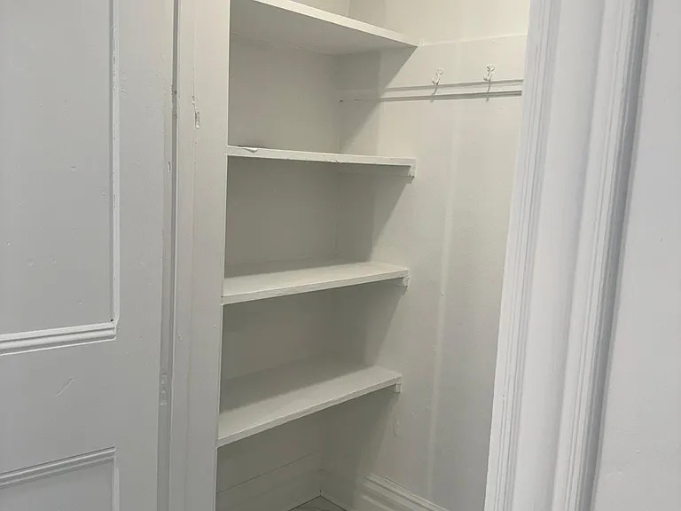 Bathroom linen closet
