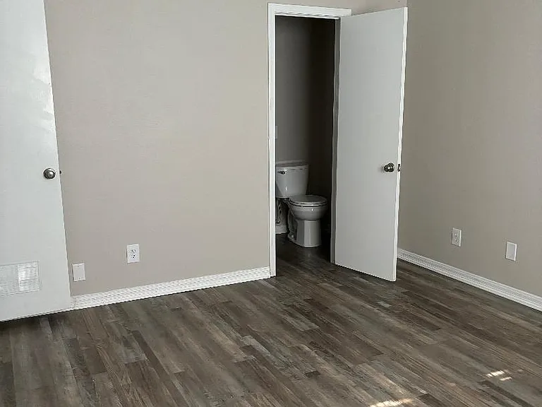 Master bedroom and bathroom.