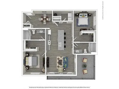 Floor plan Monroe 2