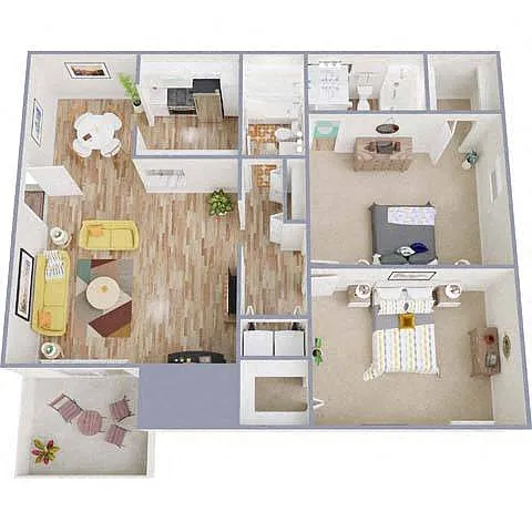 Floor plan B3