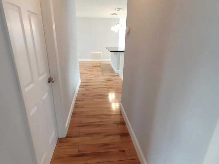 Hallway (view from bedrooms towards living)