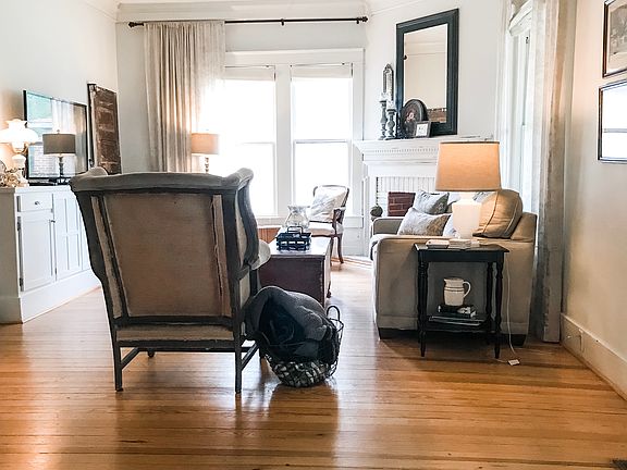 12 foot ceilings throughout.