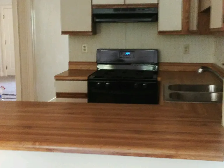 Kitchen - view from living room