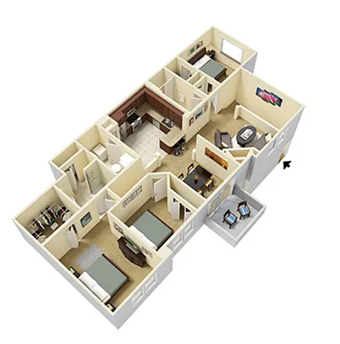 Floor plan jasmine